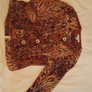 Lightweight Coldwater Creek blazer Petite-4